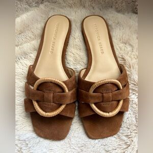 Veronica Beard Suede Sandal